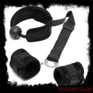 Breathable Mouth Gag With Cuffs