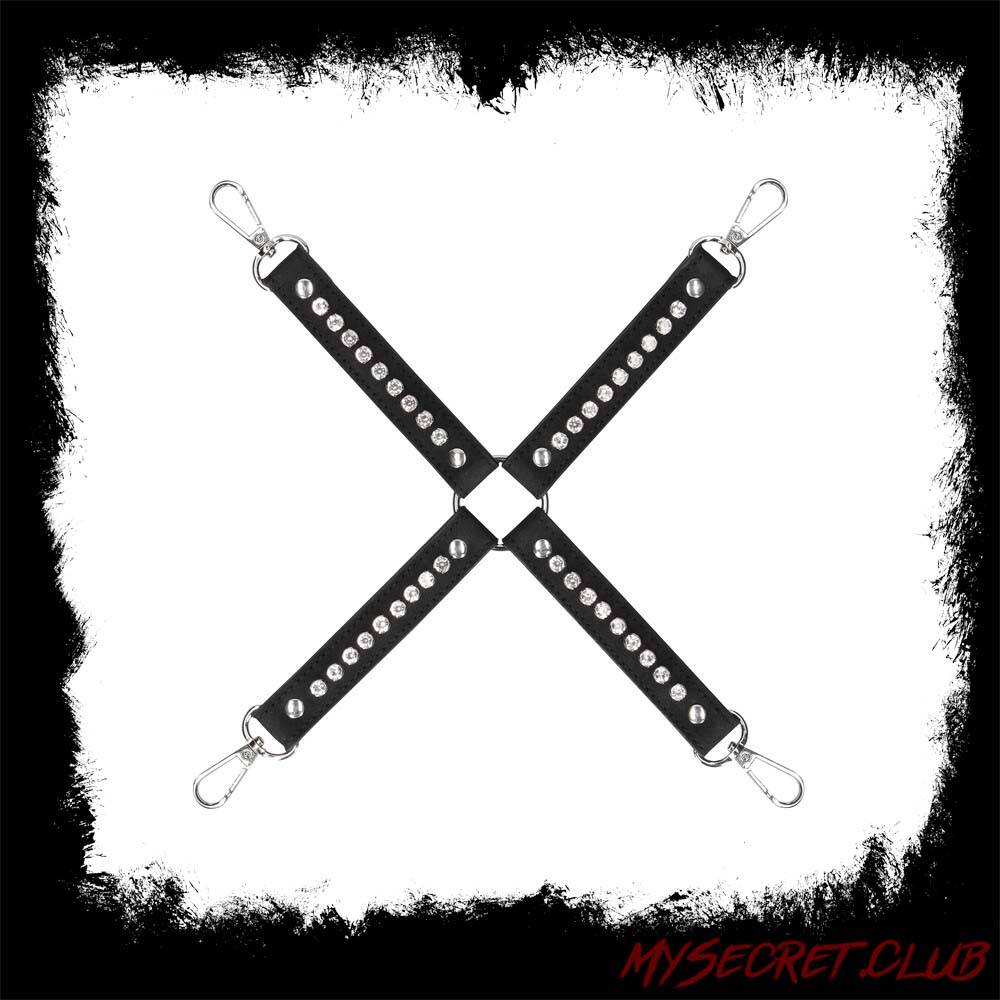 Ouch Diamond Studded Hogtie Connector