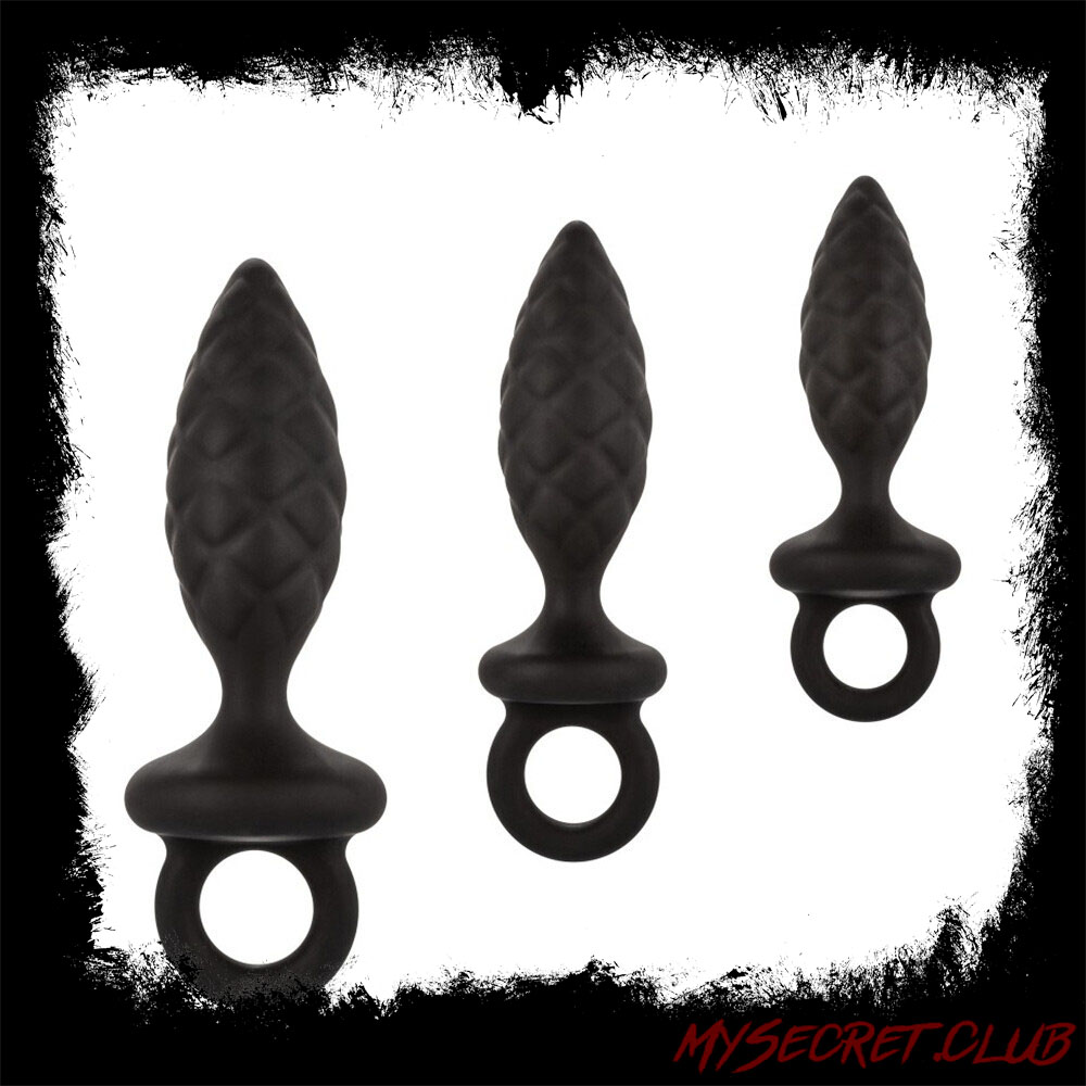 3 Piece Silicone Anal Probe Kit