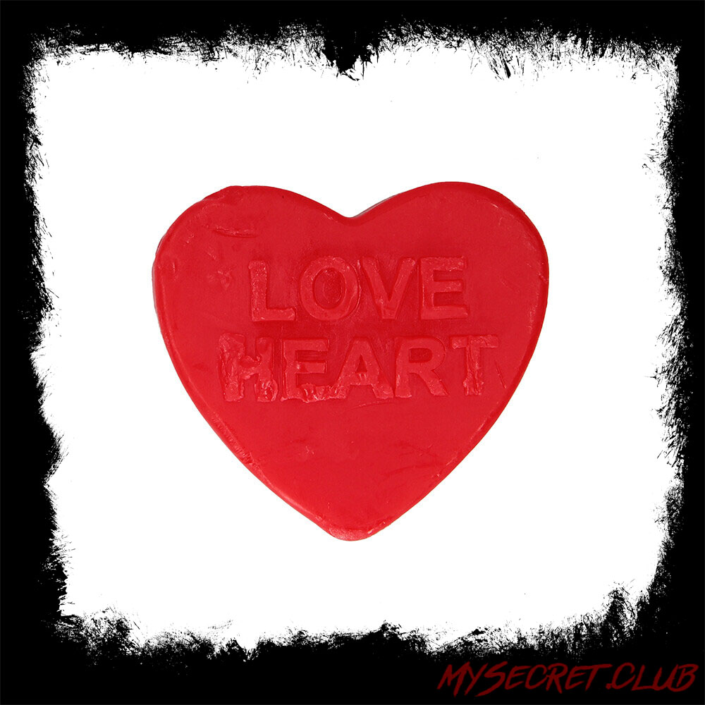 Love Heart Rose Scented Soap Bar