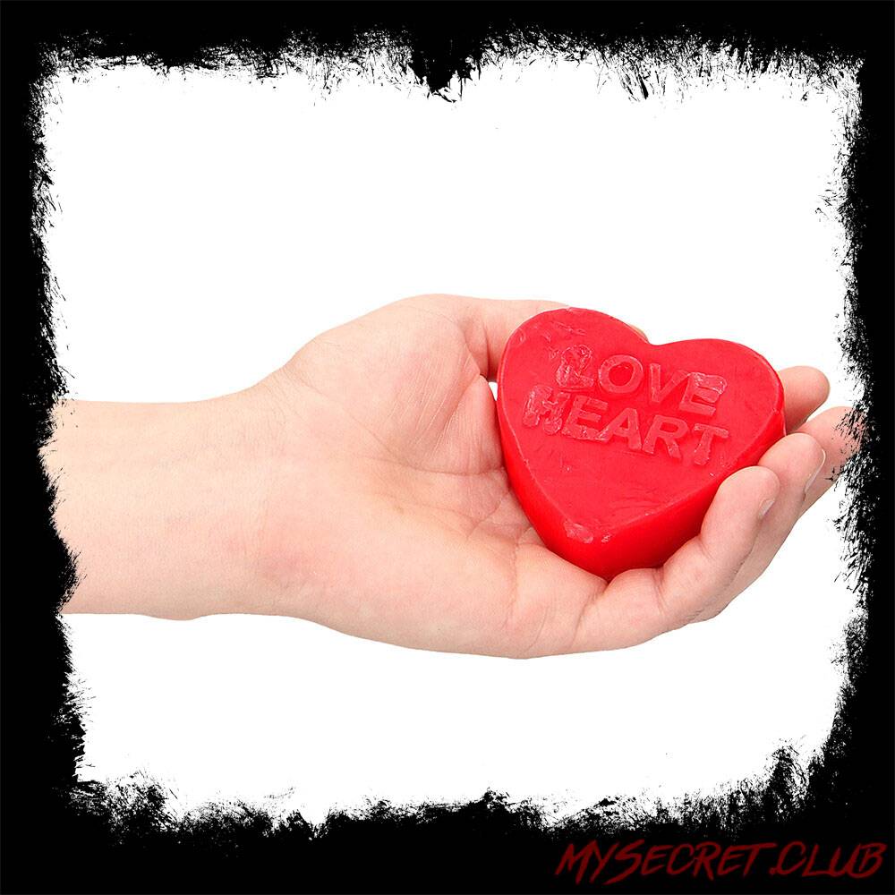 Love Heart Rose Scented Soap Bar