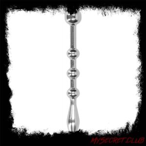 Ouch Urethral Sounding Stainless Steel Plug With Balls