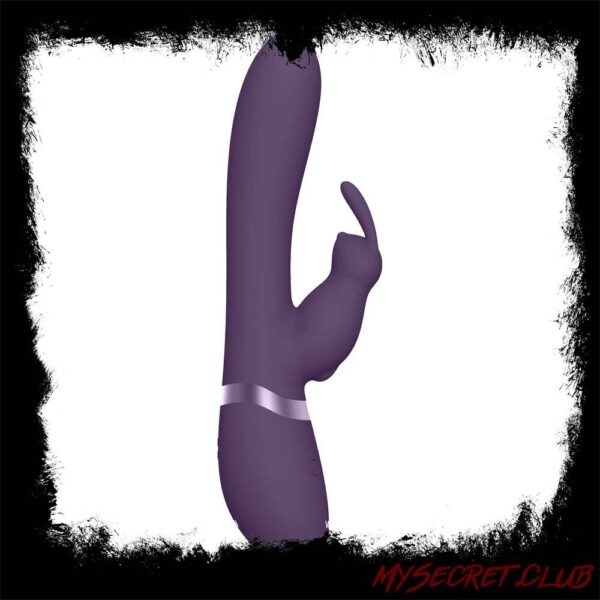 Vive Taka Triple Action Automatic Inflatable Vibrator Purple