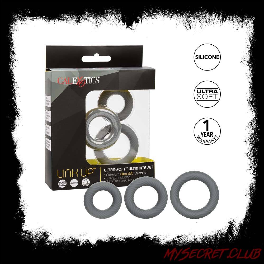 Link Up Ultra Soft Ultimate Cock Ring Set