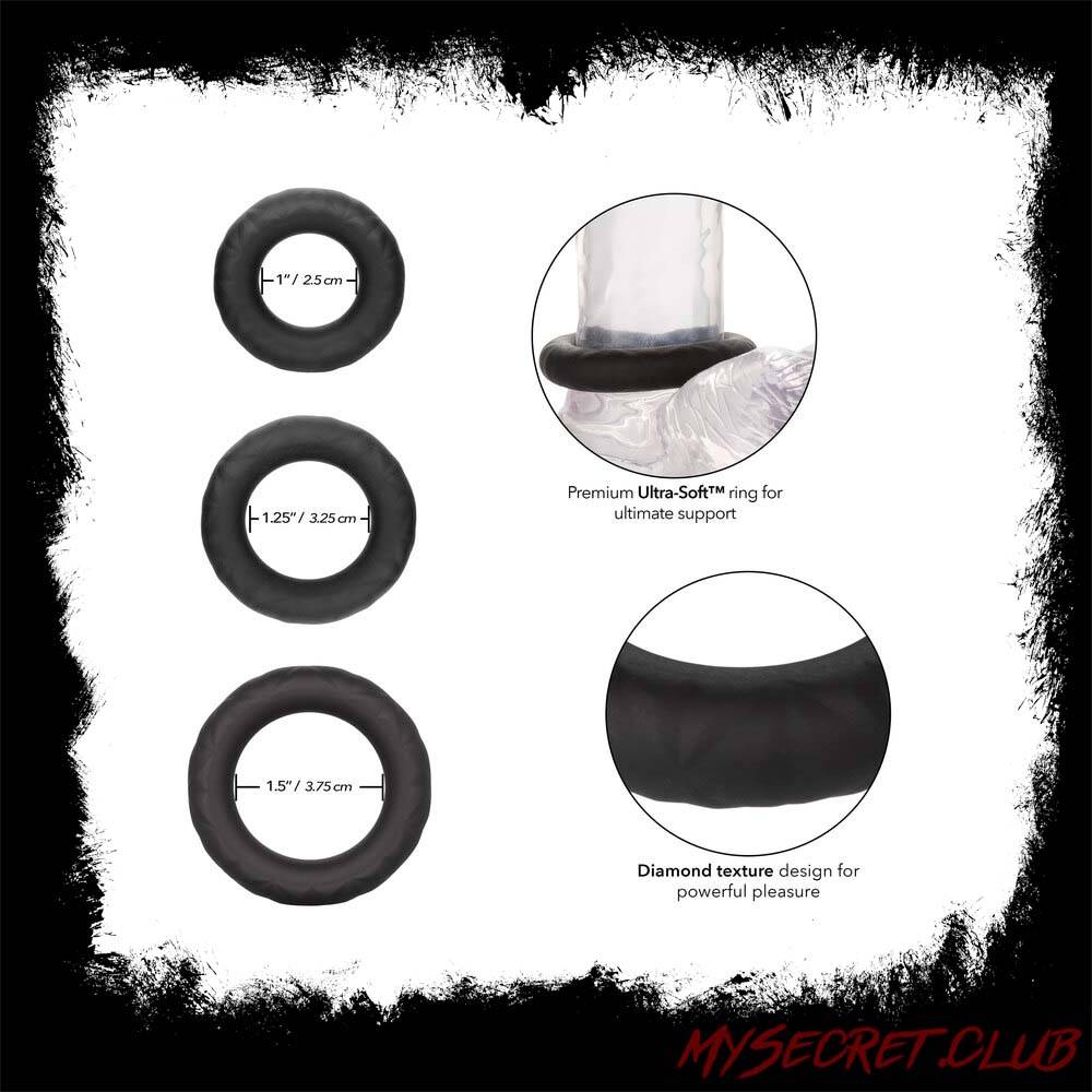 Link Up Ultra Soft Supreme Cock Ring Set