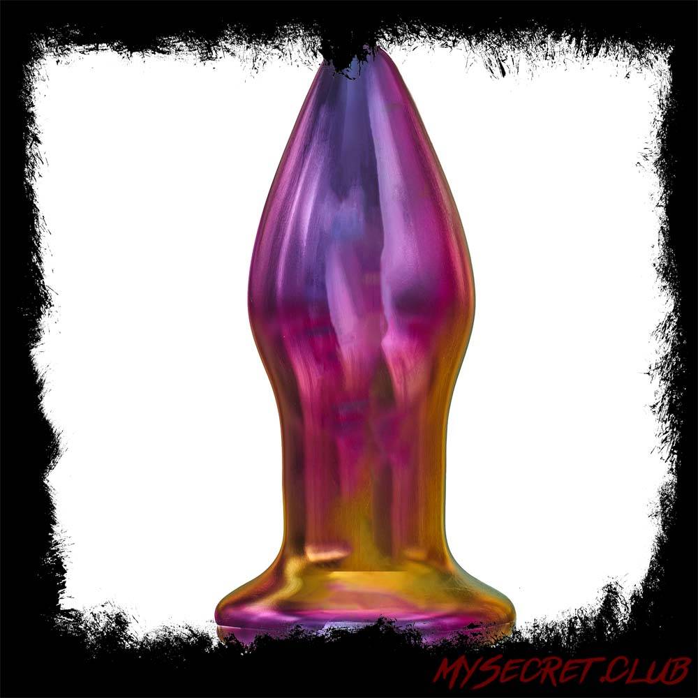 Glamour Glass Remote Control Butt Plug