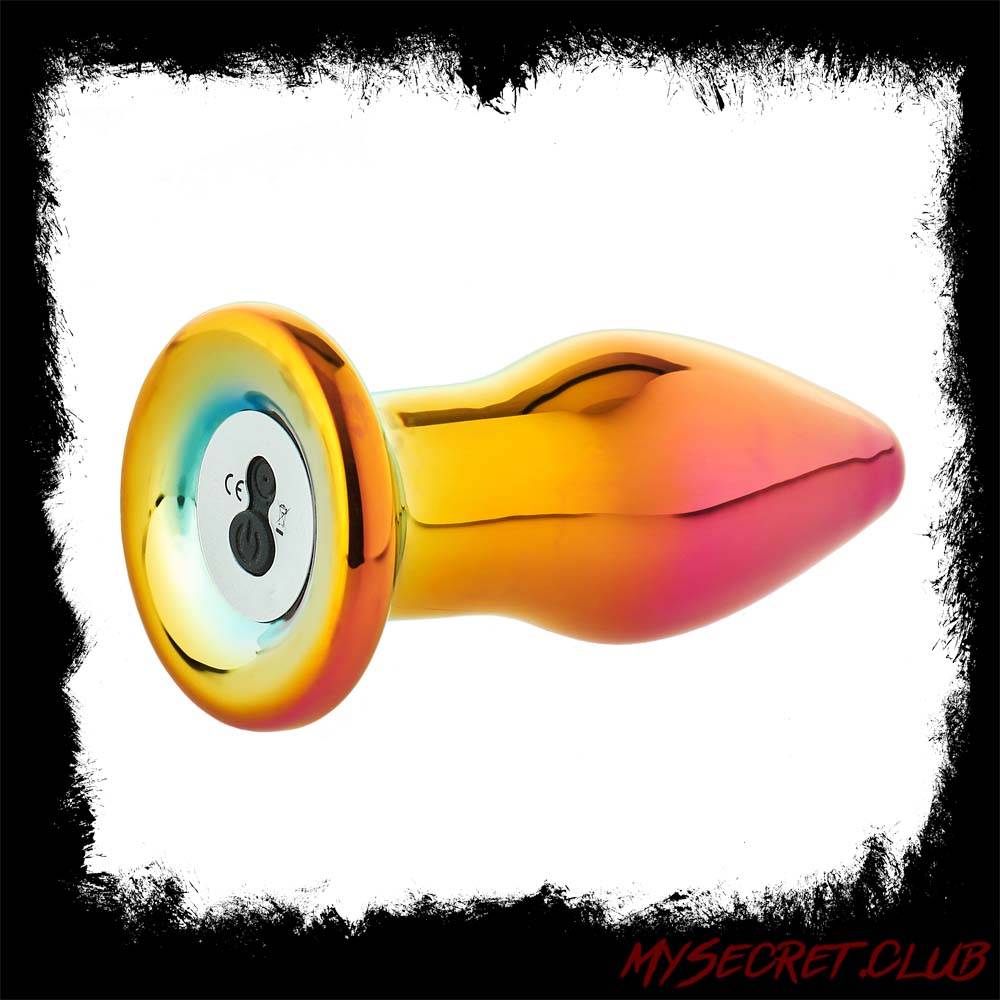 Glamour Glass Remote Control Butt Plug