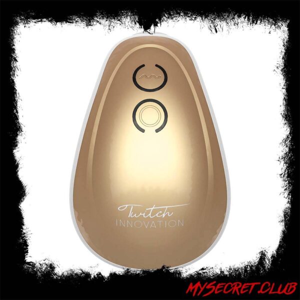 Twitch Gold Hands Free Suction And Vibration Toy