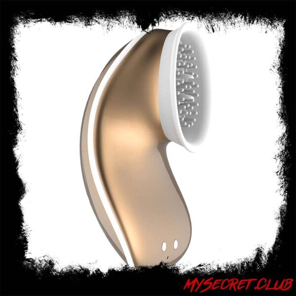 Twitch Gold Hands Free Suction And Vibration Toy