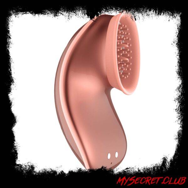 Twitch Rose Gold Hands Free Suction And Vibration Toy