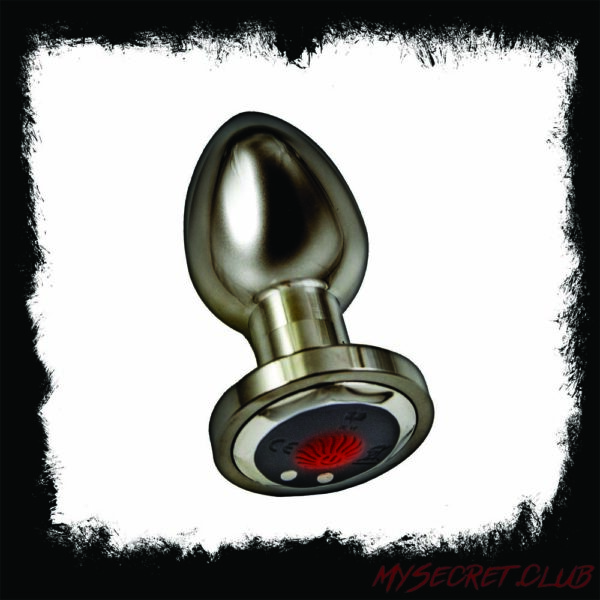 Ass Sation Remote Vibrating Butt Plug Black