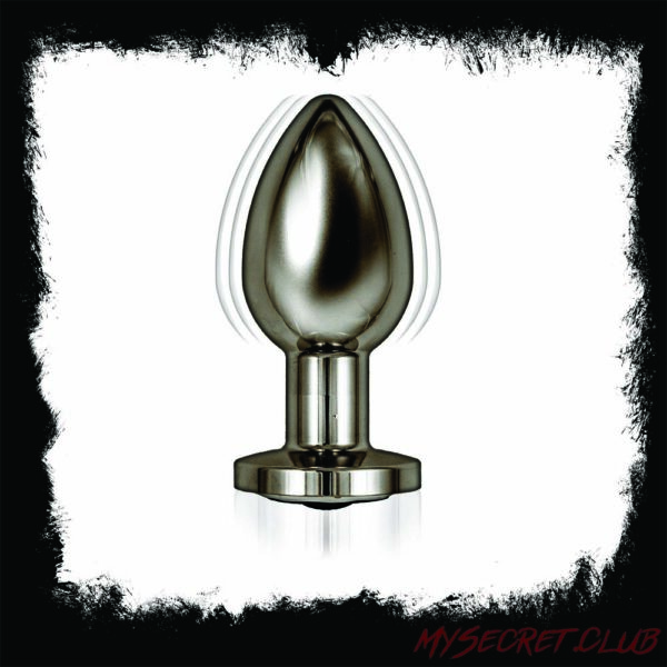 Ass Sation Remote Vibrating Butt Plug Black
