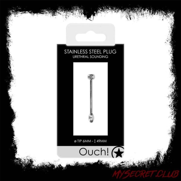 Ouch Stainless Steel Plug