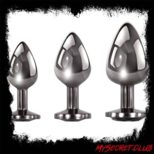 Evolved Black Gem Anal Plug Set