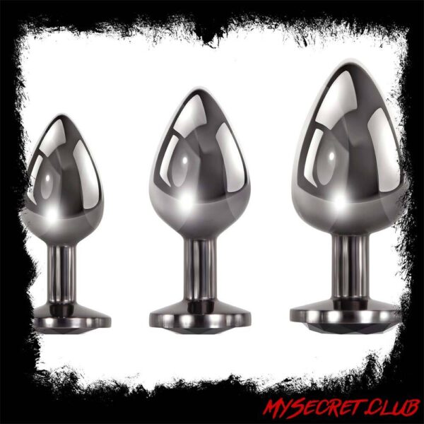 Evolved Black Gem Anal Plug Set