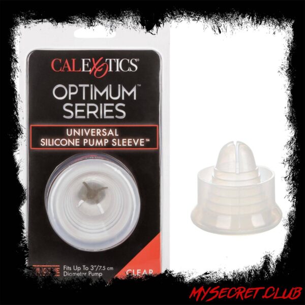 Optimum Series Universal Silicone Pump Sleeve Clear