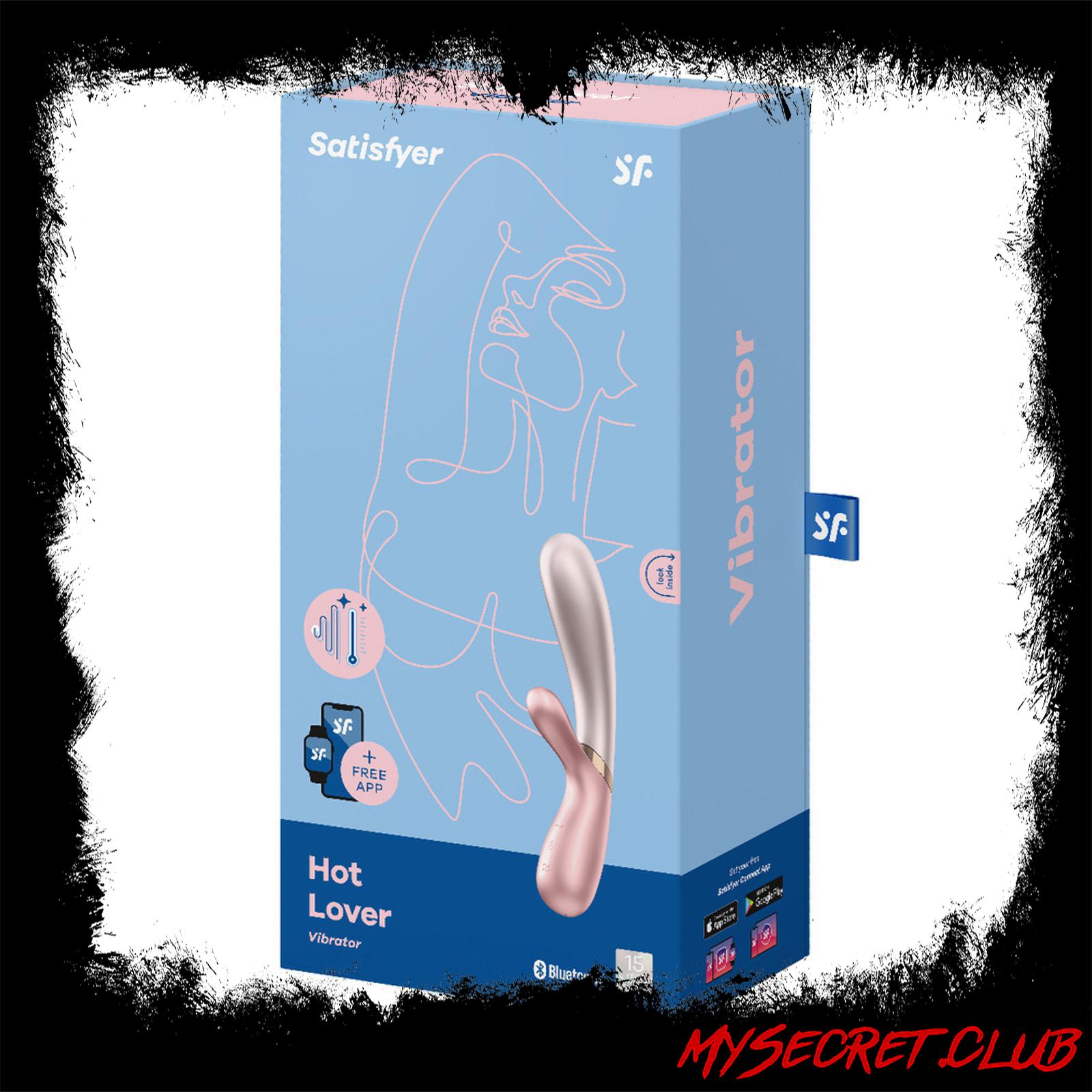 Satisfyer Hot Lover Warming Vibrator With App Control Pink