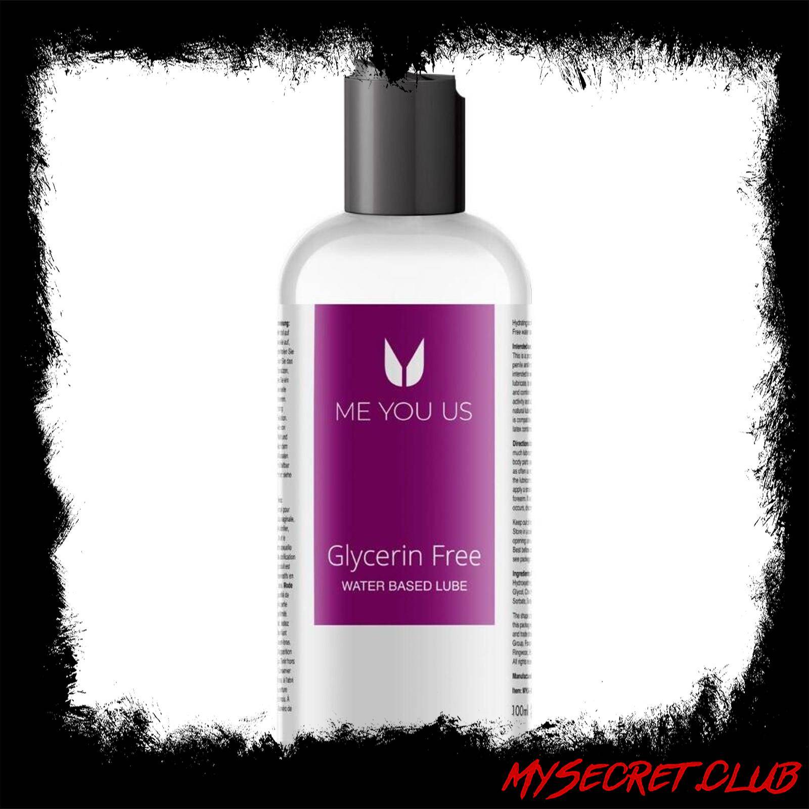 Me You Us Glycerin Free Water Based Lube 100ml