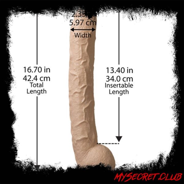 Dick Rambone Gigantic 15 Inch Dildo