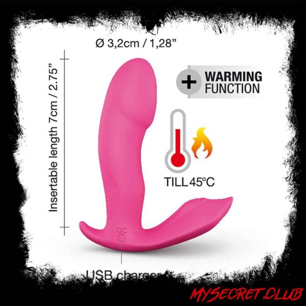 Dorcel Secret Clit Warming Voice Control Vibrator