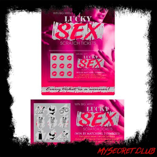 Lucky Sex Scratch Tickets