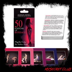 50 Positions Of Bondage Sex Position Cards