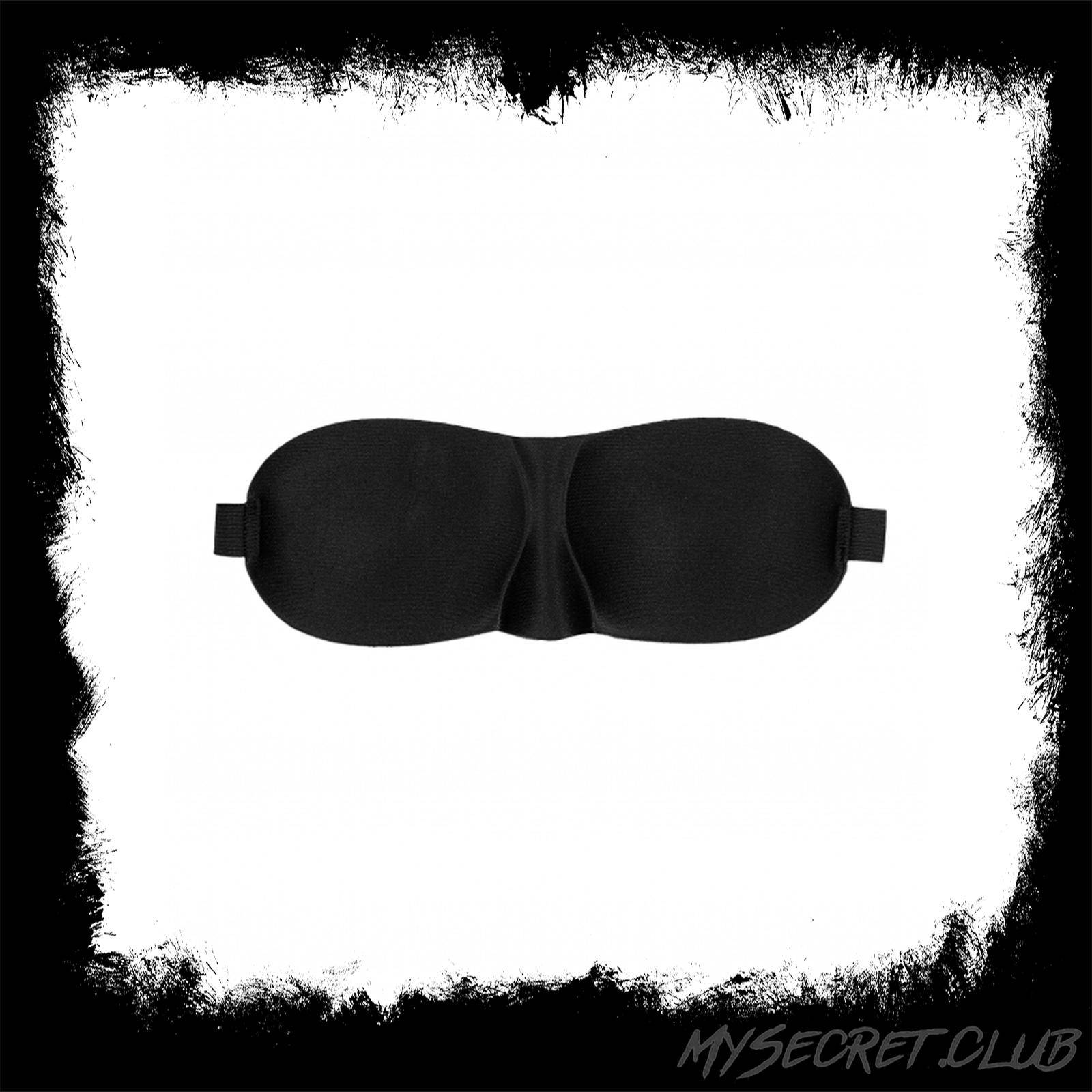 Ouch Satin Curvy Eye Mask