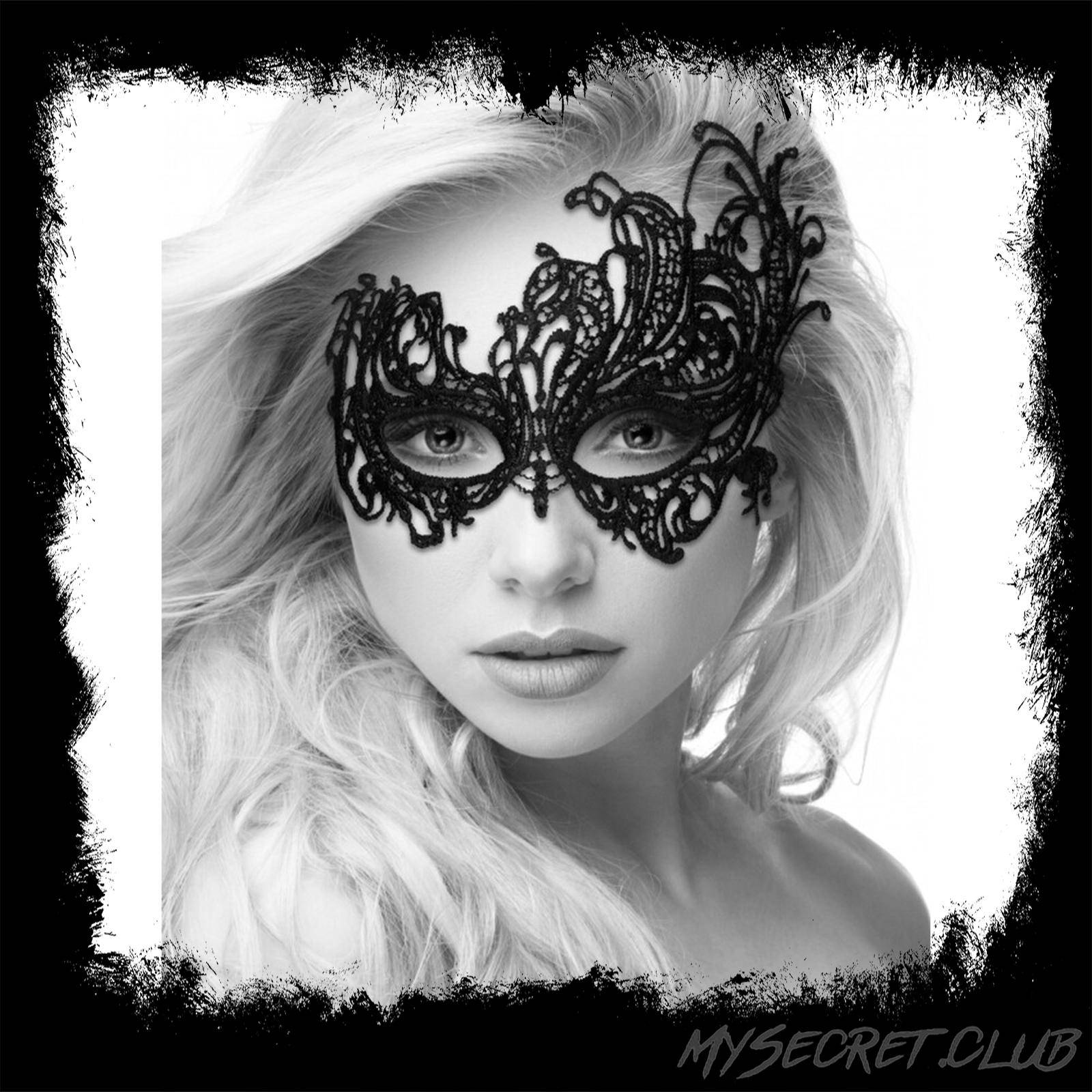 Ouch Lace Eye Mask Royal