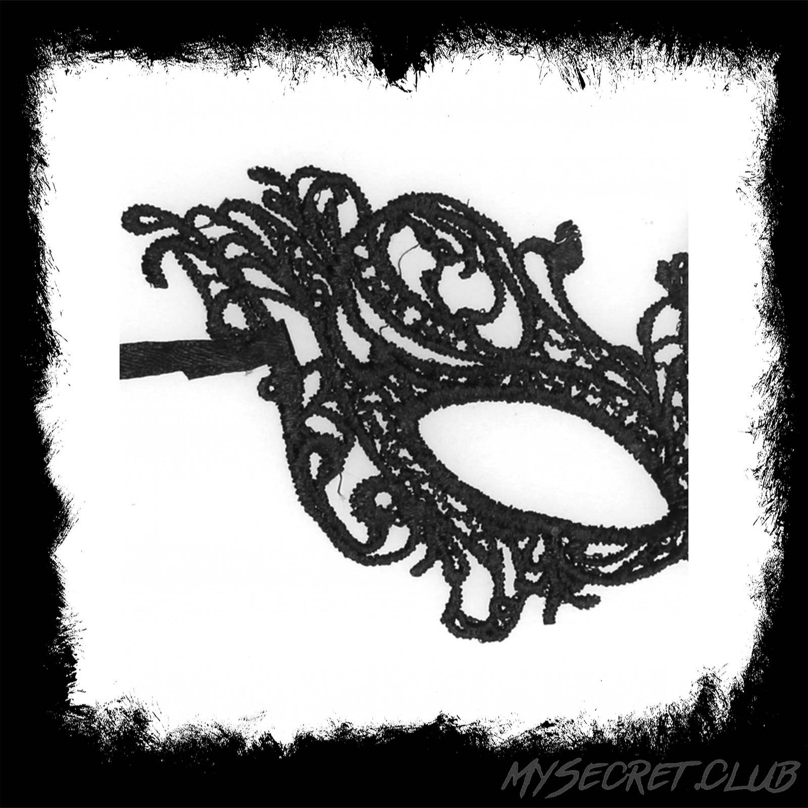 Ouch Lace Eye Mask Royal