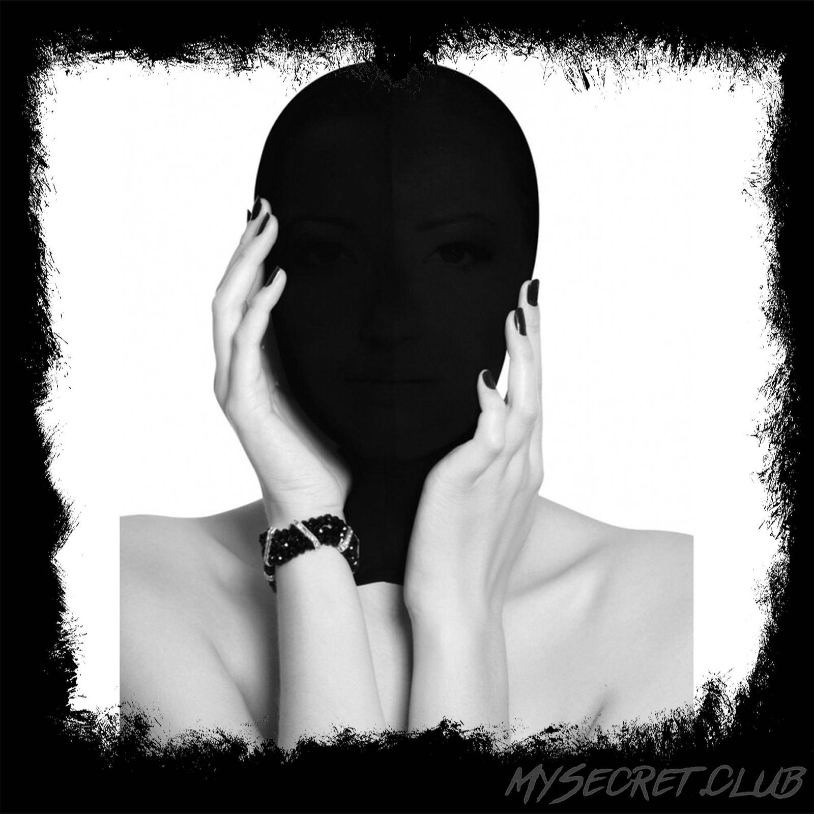 Ouch Submission Mask with Open Mouth