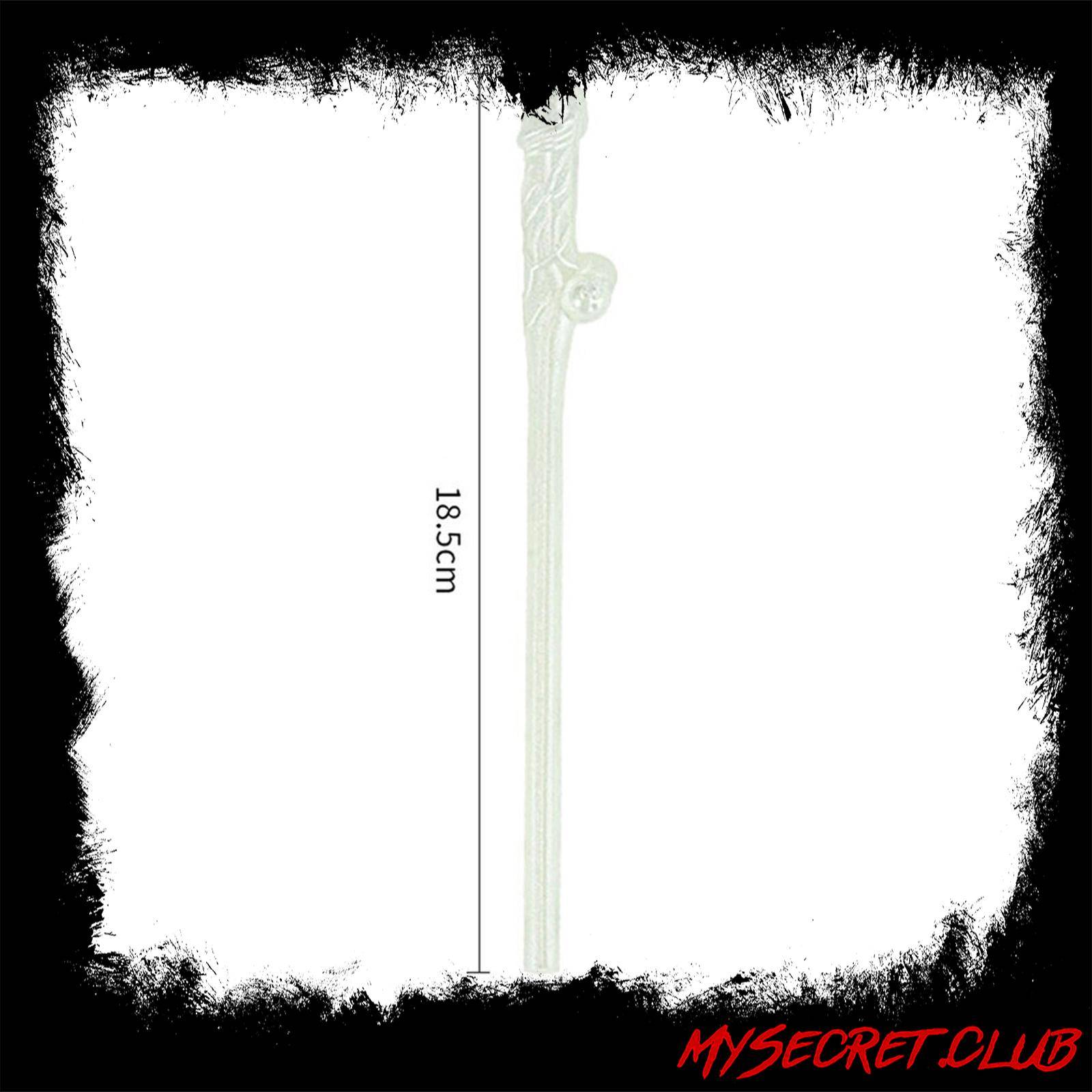 Lovetoy Pack Of 9 Willy Straws Glow In The Dark