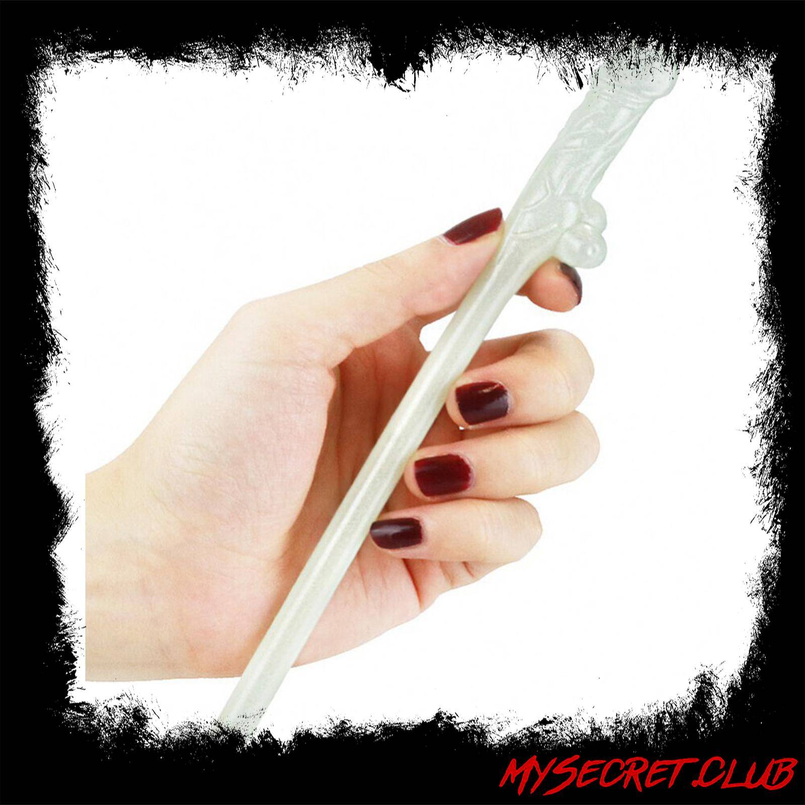 Lovetoy Pack Of 9 Willy Straws Glow In The Dark