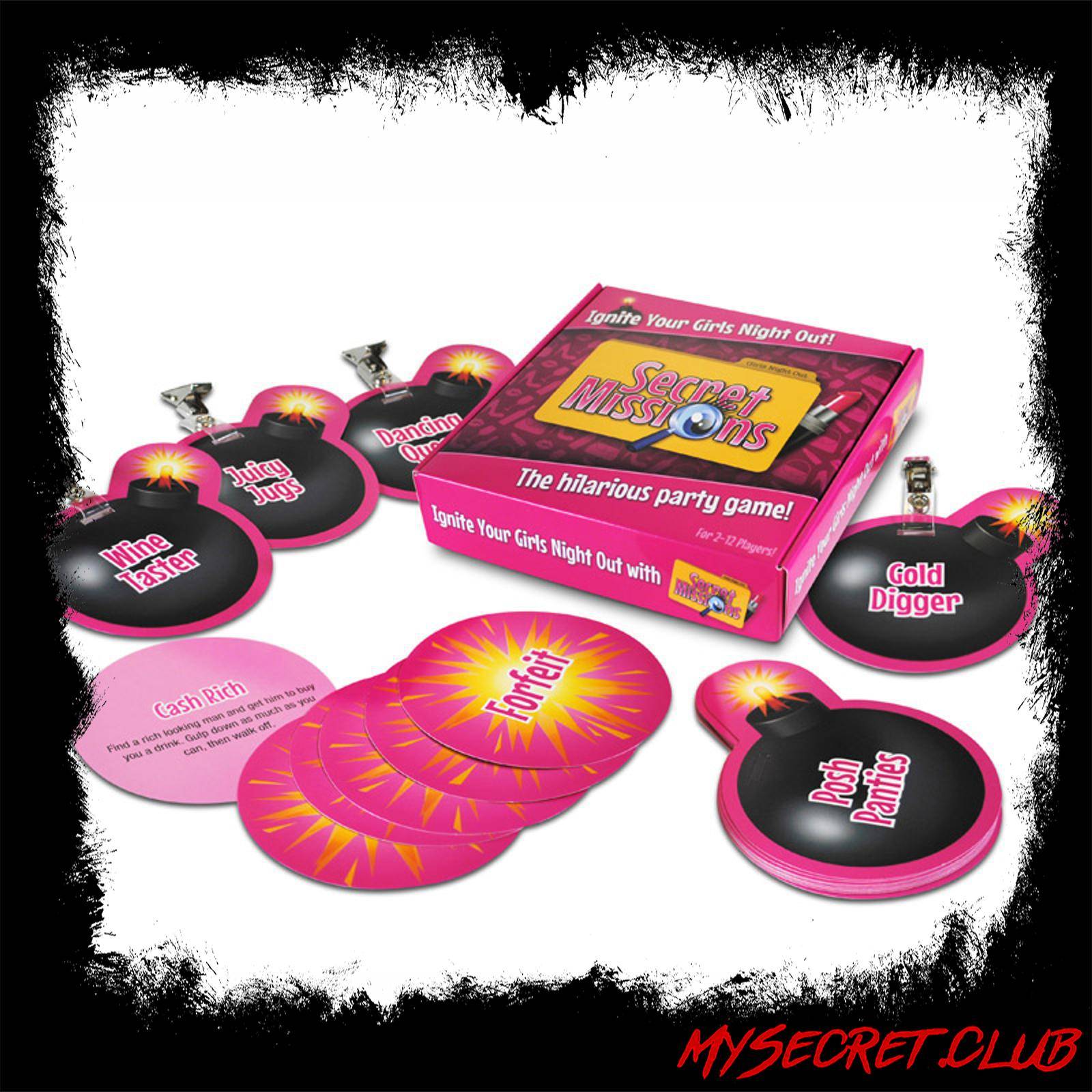 Secret Missions - Girlie Nights Game