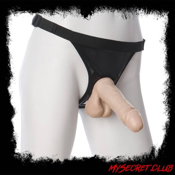 Vac-U-Lock 6 Inch Realistic Dildo Attachment