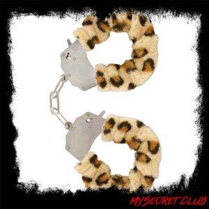 ToyJoy Furry Fun Wrist Cuffs Leopard