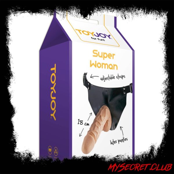 ToyJoy Super Woman Strap On Dildo