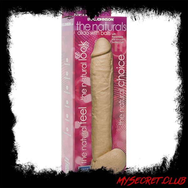 The Naturals 12 Inch Dong With Balls