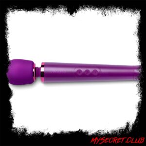 Le Wand Petite Rechargeable Vibrating Massager Dark Cherry
