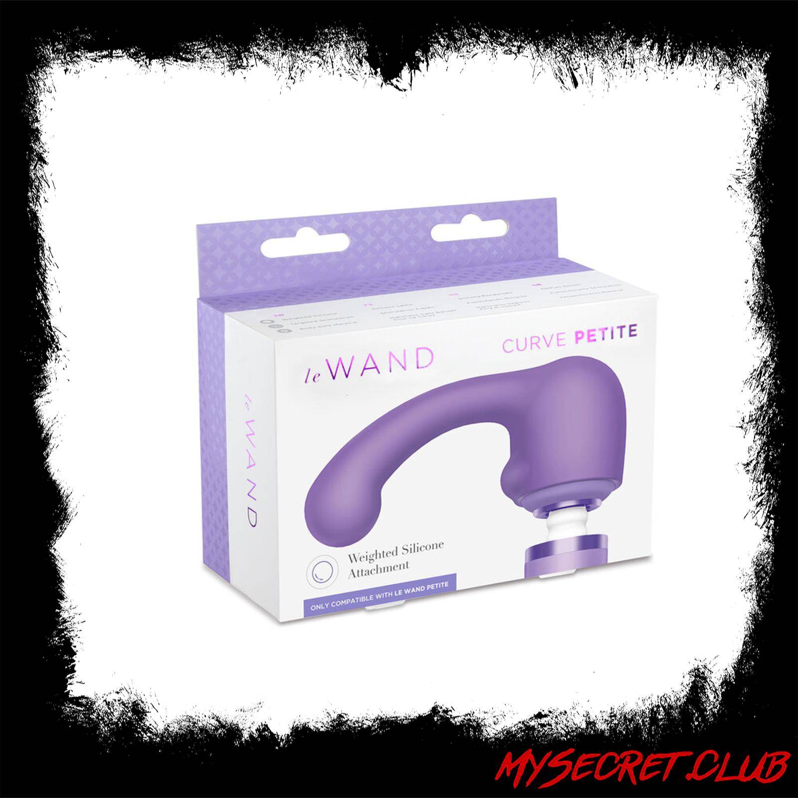 Le Wand Curve Weighted Silicone Petite Wand Attachment