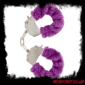 ToyJoy Furry Fun Wrist Cuffs Purple