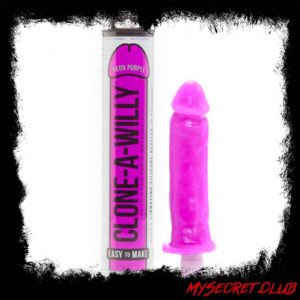 Clone A Willy Neon Purple Silicone Vibrator