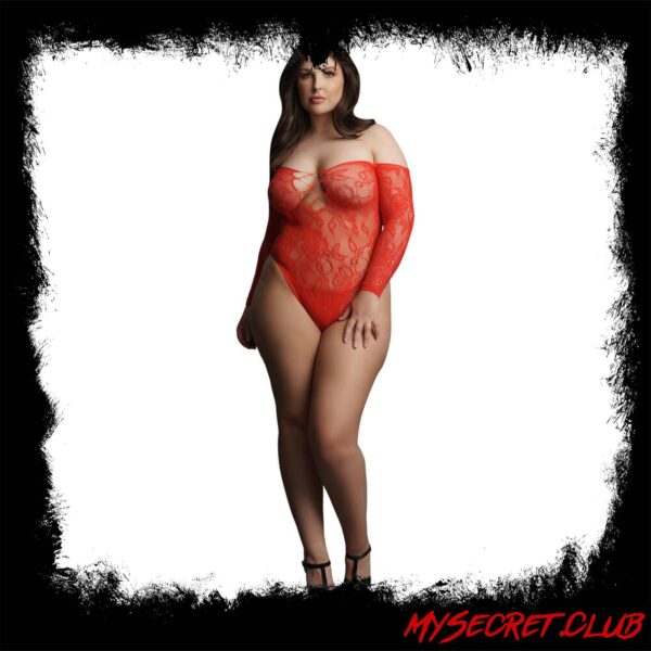 Le Desir Wonder Rhinestone Bodysuit UK 14 to 20