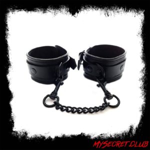 Rouge Garments Plain Black Ankles Cuffs