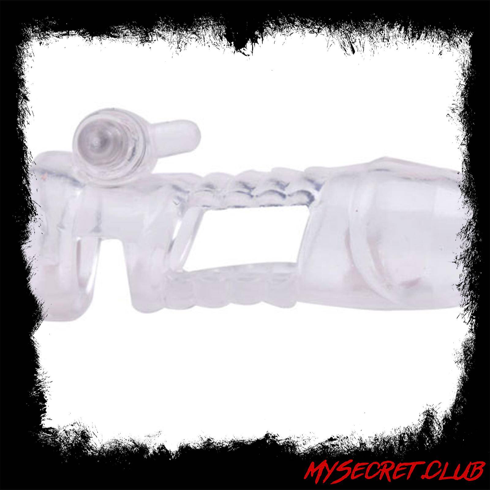 Clear Vibrating Penis Sleeve