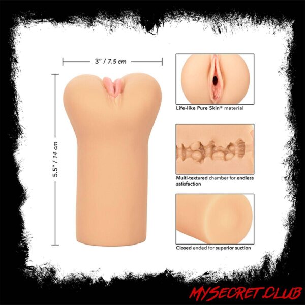 Boundless Vulva Masturbator Flesh Pink
