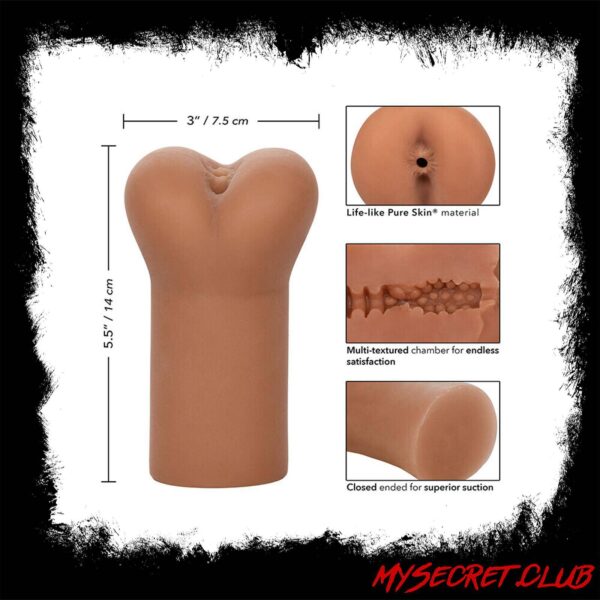 Boundless Anus Masturbator Flesh Brown