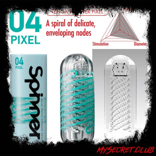 Tenga 04 Pixel Spinner Masturbator
