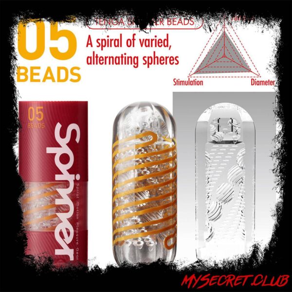 Tenga 05 Beads Spinner Masturbator