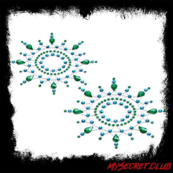 Petits Joujoux Gloria Nipple And Vagina Pasties Green