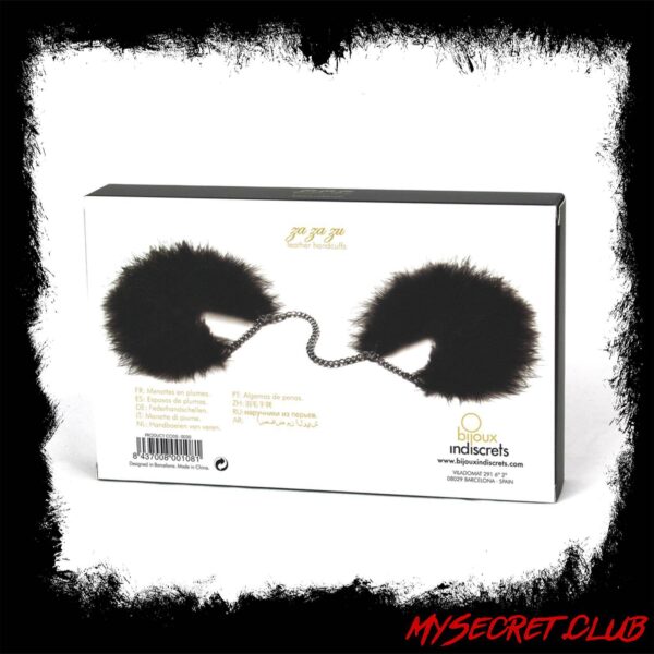 Bijoux Indiscrets Za Za Zu Feather Handcuffs